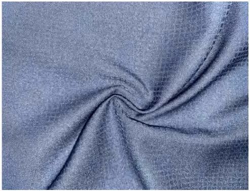 Roman checked high elasticity polyester pongee
